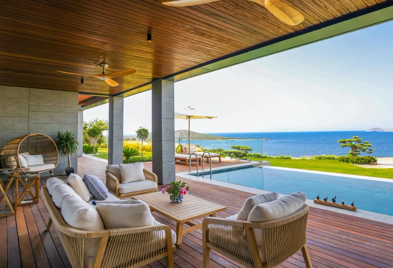 Large terrace